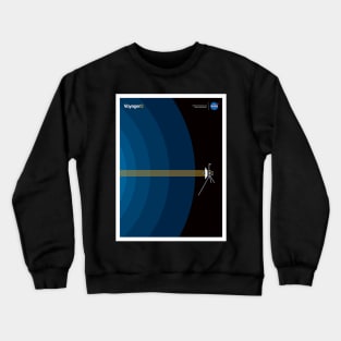 Voyager 2 Poster Crewneck Sweatshirt